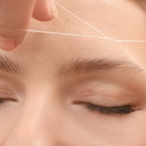 Threading Forehead