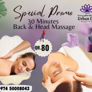 Head and Back Masssage